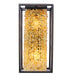 Avenue Lighting - HF9001-DBZ - One Light Wall Sconce - Soho - Dark Bronze With Natural Citrine Nuggets