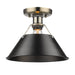 Orwell AB Flush Mount-Flush Mounts-Golden-Lighting Design Store