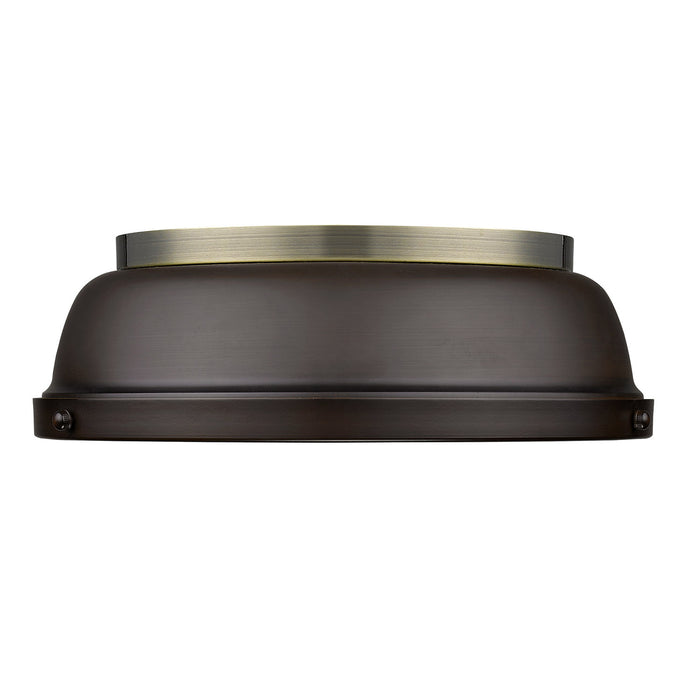 Duncan AB Flush Mount-Flush Mounts-Golden-Lighting Design Store