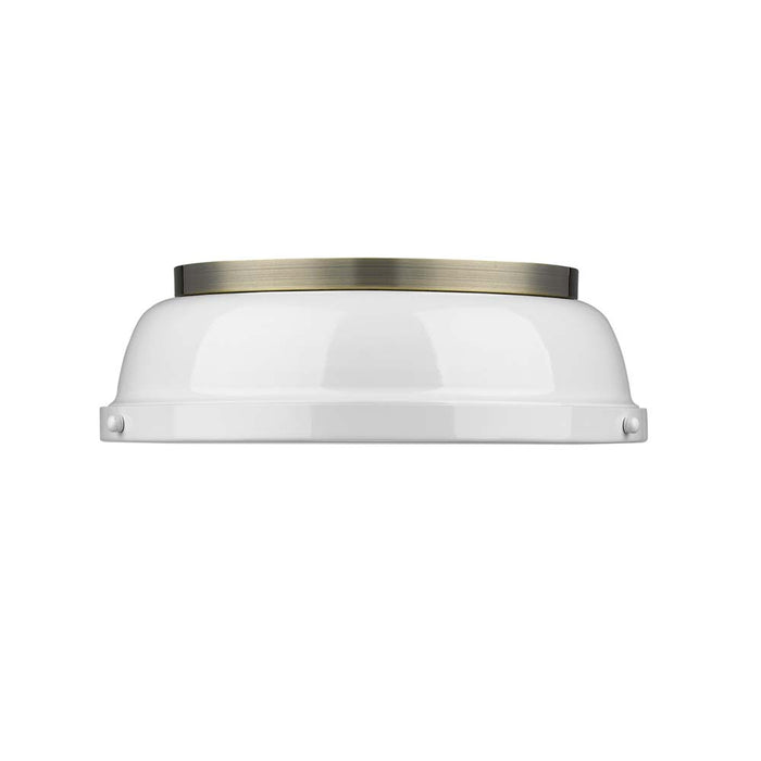 Duncan AB Flush Mount-Flush Mounts-Golden-Lighting Design Store