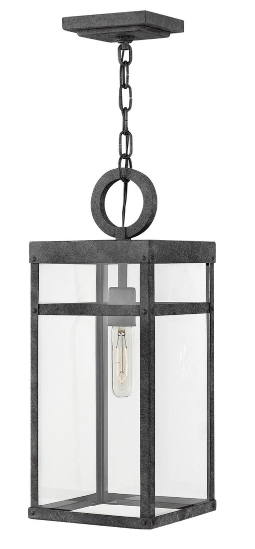 Hinkley - 2802DZ - One Light Hanging Lantern - Porter - Aged Zinc
