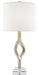 Currey and Company - 6000-0071 - One Light Table Lamp - Elyx - Chinois Silver Leaf