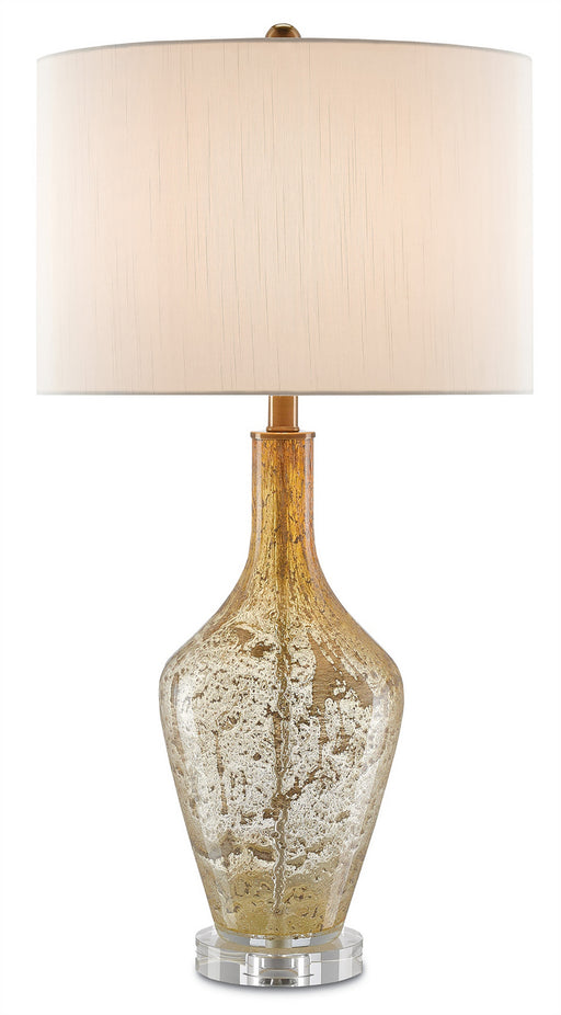 Currey and Company - 6000-0118 - One Light Table Lamp - Habib - Champagne Speckle