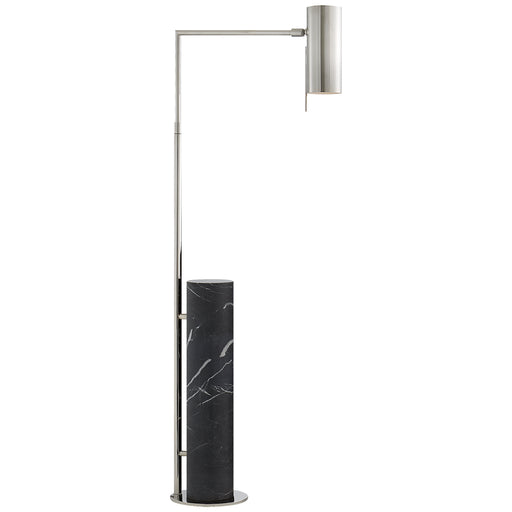 Visual Comfort - KW 1611PN/BM - LED Floor Lamp - Alma - Polished Nickel and Black Marble