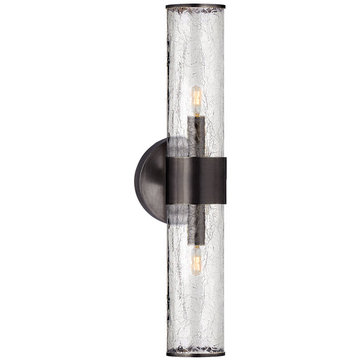 Visual Comfort - KW 2118BZ-CRG - Two Light Wall Sconce - Liaison - Bronze