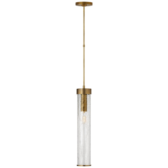 Visual Comfort - KW 5118AB-CRG - One Light Pendant - Liaison - Antique-Burnished Brass