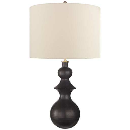 Visual Comfort - KS 3617MTB-L - One Light Table Lamp - Saxon - Metallic Black