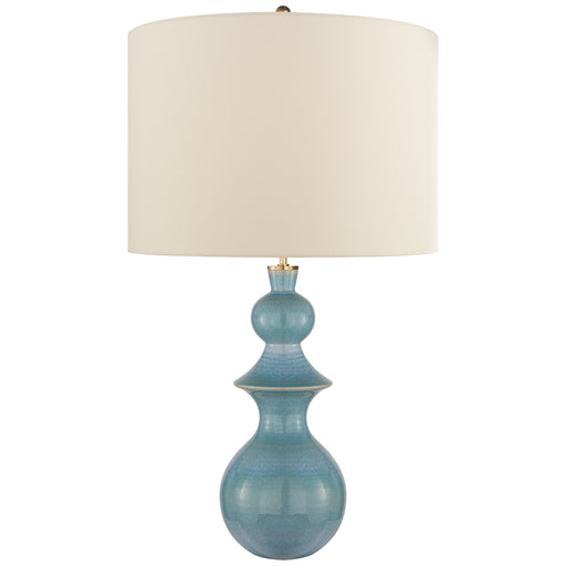 Visual Comfort - KS 3617STU-L - One Light Table Lamp - Saxon - Sandy Turquoise