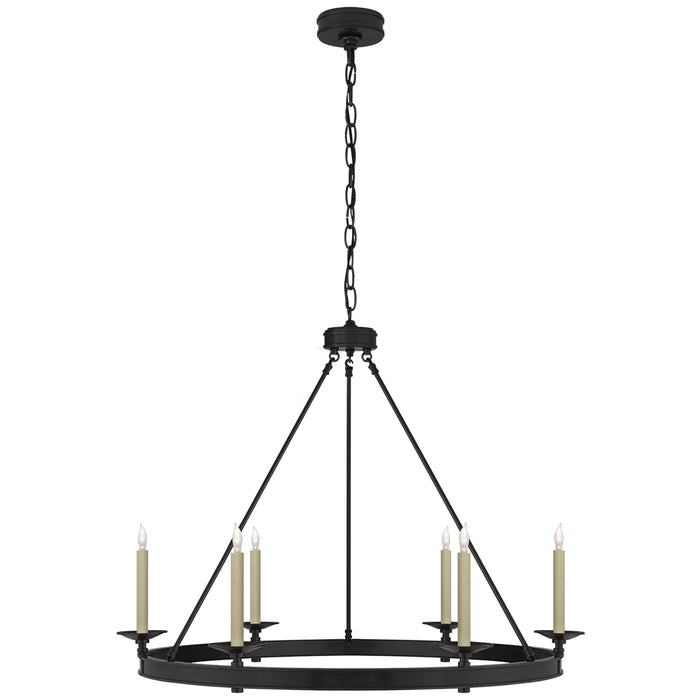 Visual Comfort - CHC 1601BZ - Six Light Chandelier - Launceton - Bronze