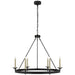 Visual Comfort - CHC 1601BZ - Six Light Chandelier - Launceton - Bronze