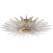 Visual Comfort - CHC 4509AB-CA - LED Flush Mount - Quincy2 - Antique-Burnished Brass