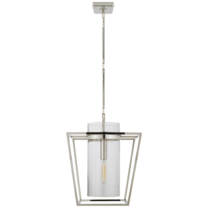 Visual Comfort - S 5167PN-CG - One Light Lantern - Presidio - Polished Nickel