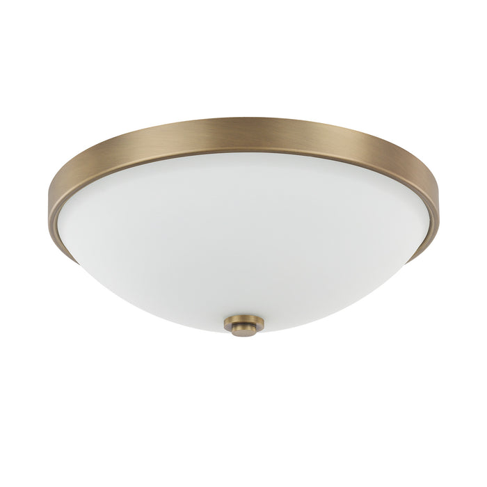 Capital Lighting - 2323AD-SW - Two Light Flush Mount - Independent - Aged Brass