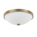 Capital Lighting - 2323AD-SW - Two Light Flush Mount - Independent - Aged Brass