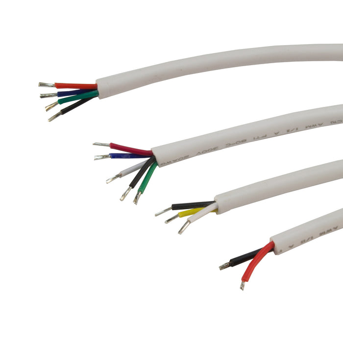 Diode LED - DI-PVC2464-202MCW-250 - Multi-Conductor Wire - White