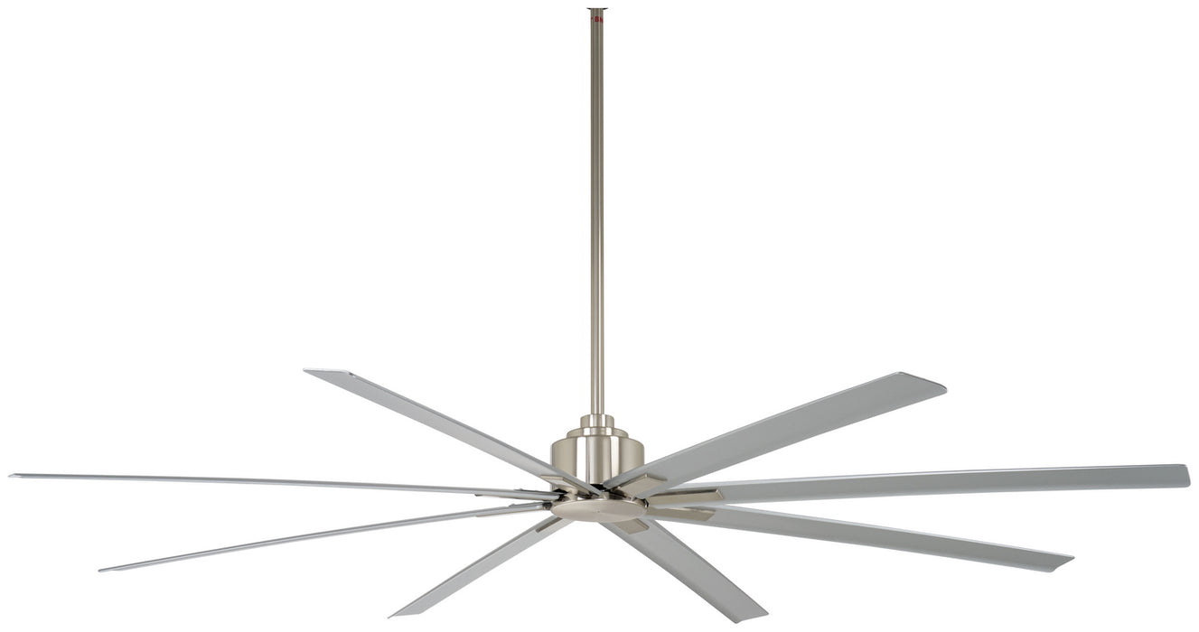 Minka Aire - F896-84-BNW - 84``Outdoor Ceiling Fan - Xtreme H2O 84`` - Brushed Nickel Wet