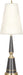 Robert Abbey - A901X - One Light Table Lamp - Jonathan Adler Versailles - Ash Lacquered Paint w/ Modern Brass