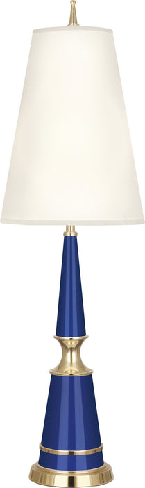 Robert Abbey - C901X - One Light Table Lamp - Jonathan Adler Versailles - Navy Lacquered Paint w/ Modern Brass