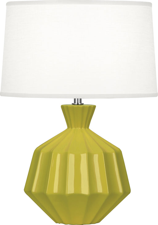 Robert Abbey - CI989 - One Light Accent Lamp - Orion - Citron Glazed Ceramic