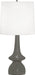 Robert Abbey - CR210 - One Light Table Lamp - Jasmine - ASH GLAZED CERAMIC