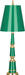 Robert Abbey - G900 - One Light Accent Lamp - Jonathan Adler Versailles - Emerald Lacquered Paint w/ Modern Brass
