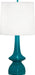 Robert Abbey - PC210 - One Light Table Lamp - Jasmine - PEACOCK GLAZED CERAMIC