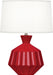 Robert Abbey - RR989 - One Light Accent Lamp - Orion - Ruby Red Glazed Ceramic