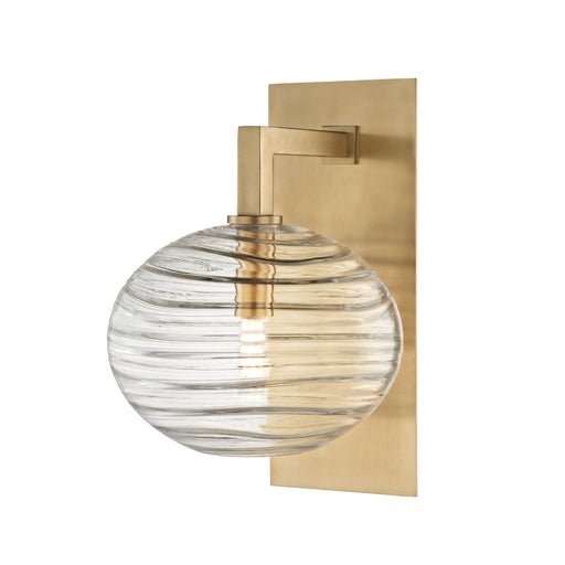Hudson Valley - 2400-AGB - LED Wall Sconce - Breton - Aged Brass