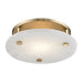Hudson Valley - 4712-AGB - LED Flush Mount - Croton - Aged Brass