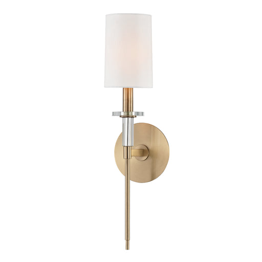 Hudson Valley - 8511-AGB - One Light Wall Sconce - Amherst - Aged Brass