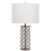 Cyan - 07977 - One Light Table Lamp - Corsica - Satin Brass