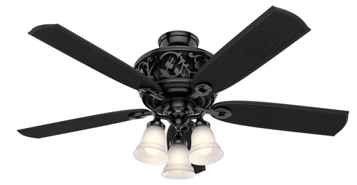 Hunter - 59545 - 54``Ceiling Fan - Promenade - Gloss Black