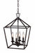 Trans Globe Imports - 10264 ROB - Four Light Pendant - Lacey - Rubbed Oil Bronze
