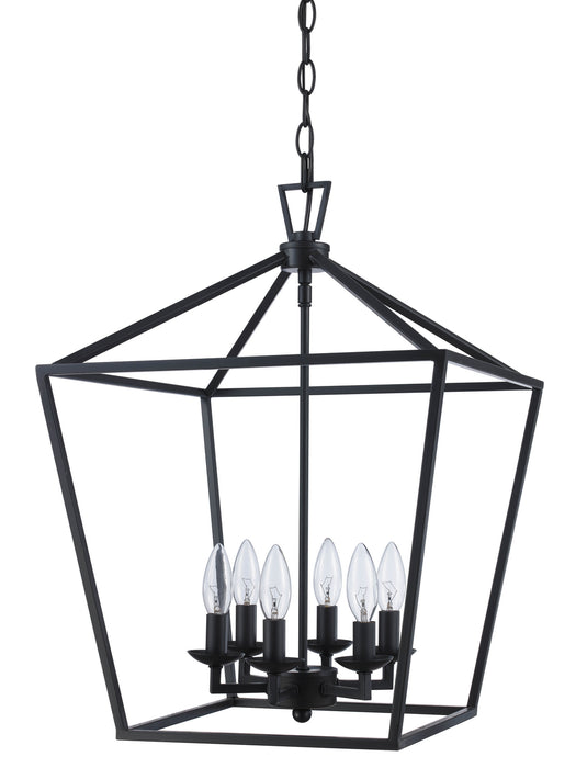 Trans Globe Imports - 10266 ROB - Six Light Pendant - Lacey - Rubbed Oil Bronze