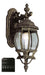 Trans Globe Imports - 4053 BK - One Light Wall Lantern - Francisco - Black