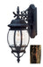 Trans Globe Imports - 4054 BC - Three Light Wall Lantern - Francisco - Black Copper