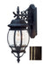 Trans Globe Imports - 4054 BG - Three Light Wall Lantern - Francisco - Black Gold