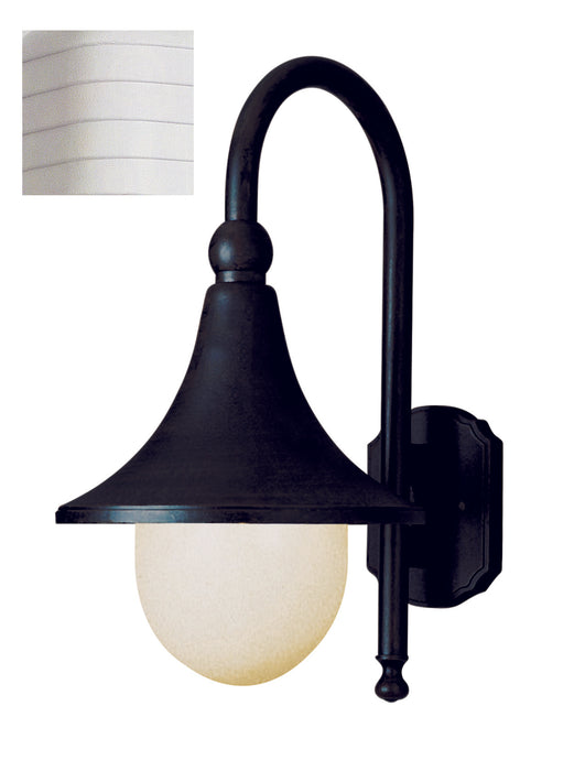 Trans Globe Imports - 4775 WH - One Light Wall Lantern - Promenade - White
