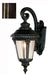 Trans Globe Imports - 5043 BG - One Light Wall Lantern - Commons - Black Gold