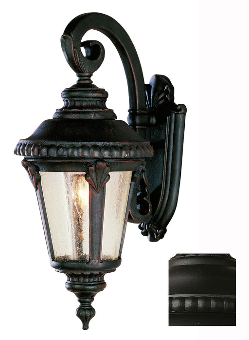 Trans Globe Imports - 5043 BK - One Light Wall Lantern - Commons - Black