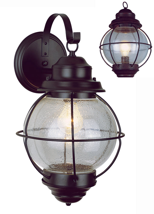 Trans Globe Imports - 69904 RBZ - One Light Wall Lantern - Catalina - Rustic Bronze