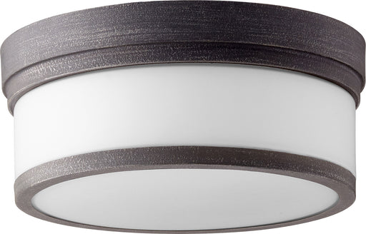 Quorum - 3509-12-17 - Two Light Ceiling Mount - Celeste - Zinc