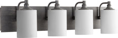 Quorum - 5009-4-17 - Four Light Vanity - Celeste - Zinc