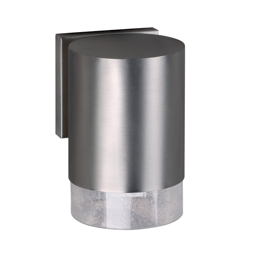 Forte - 1153-01-55DS - One Light Outdoor Lantern - Brushed Nickel