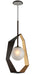 Troy Lighting - F5524 - LED Pendant - Origami - Bronze With Gold Leaf