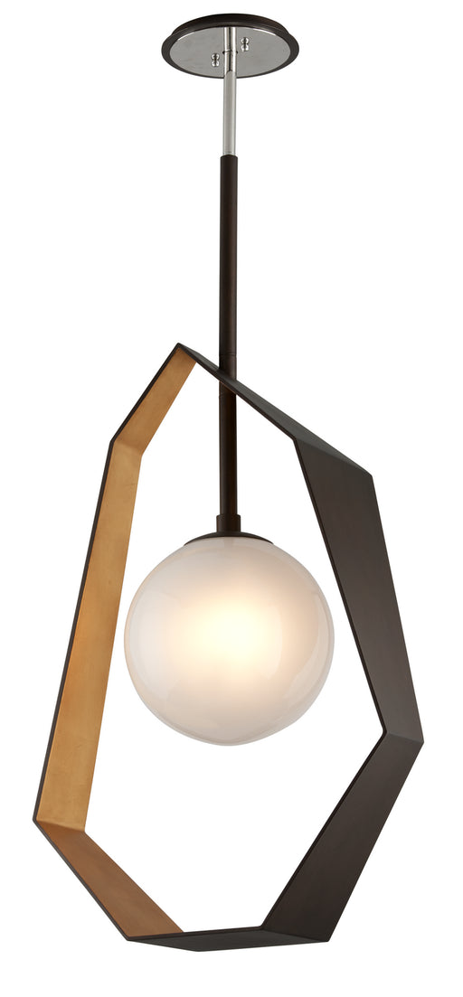 Troy Lighting - F5525 - LED Pendant - Origami - Bronze With Gold Leaf