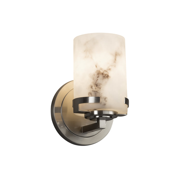 Justice Designs - FAL-8451-10-NCKL - Wall Sconce - LumenAria - Brushed Nickel