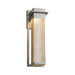 Justice Designs - FSN-7544W-MROR-NCKL - LED Wall Sconce - Fusion - Brushed Nickel