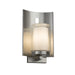 Justice Designs - FSN-7591W-10-OPAL-NCKL - Wall Sconce - Fusion - Brushed Nickel