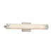 Justice Designs - PNA-8681-WAVE-NCKL - LED Bath Bar - Porcelina™ - Brushed Nickel